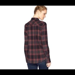 Fox Racing long sleeve flannel/plaid EUC